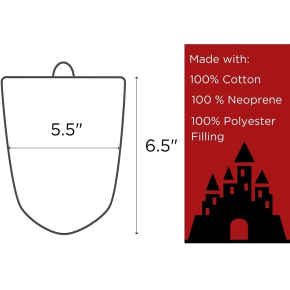 Best Brands: Disney Kitchen Cotton Mini Oven Mitts- Set of 2 Minnie Mouse NWT - Picture 4 of 7